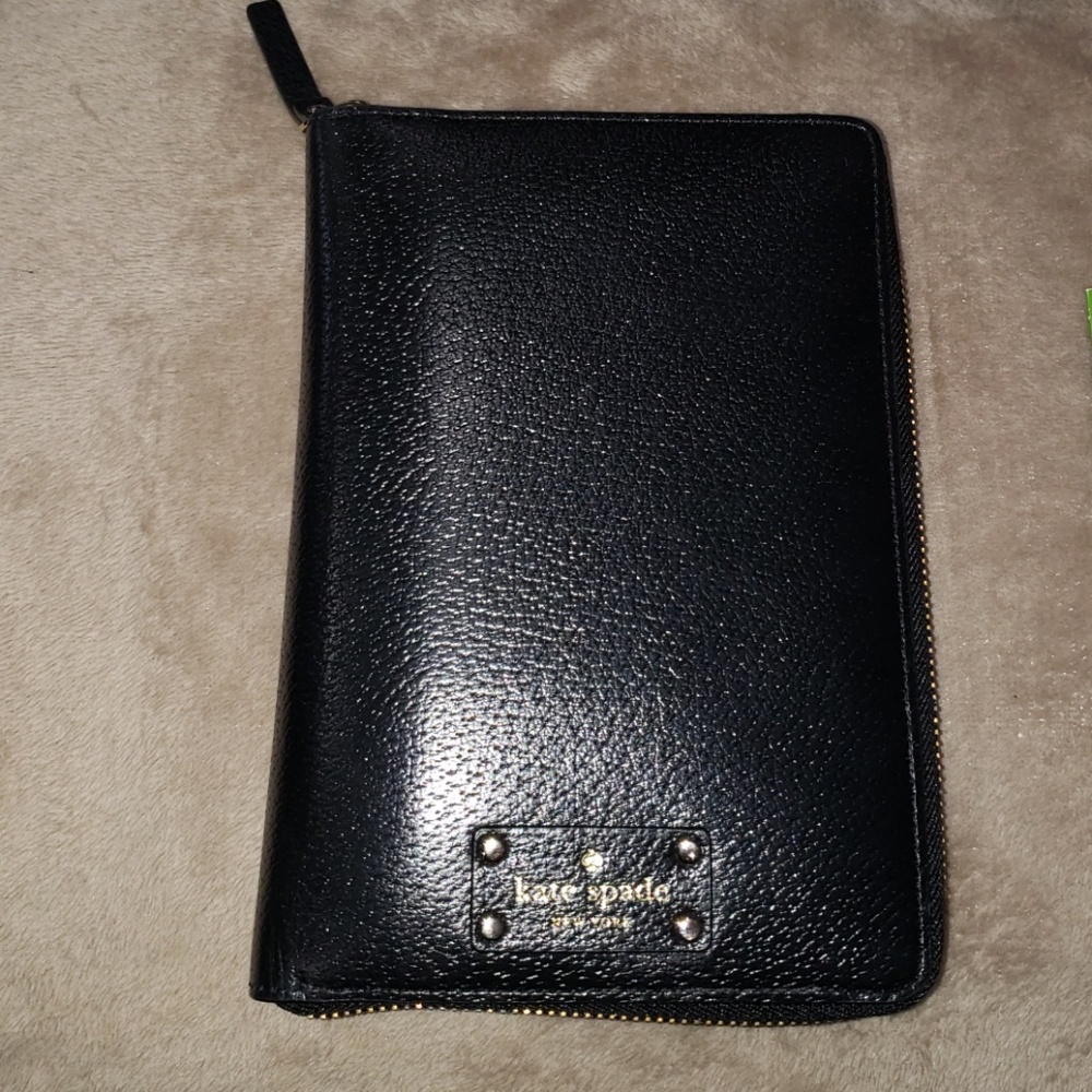 Kate Spade Leather zip around personal organizer